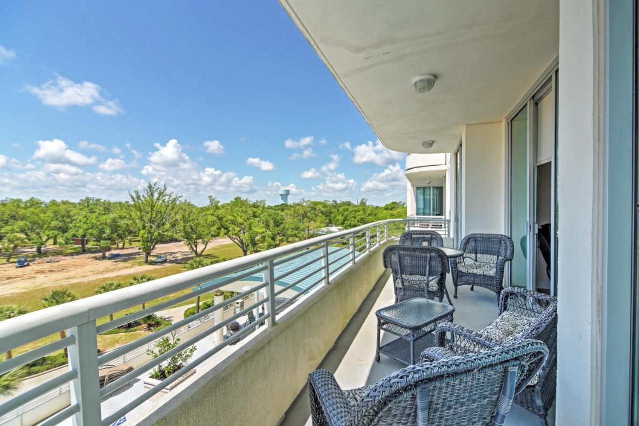 Beachside Biloxi Club Condo Balcony With Ocean View Экстерьер фото