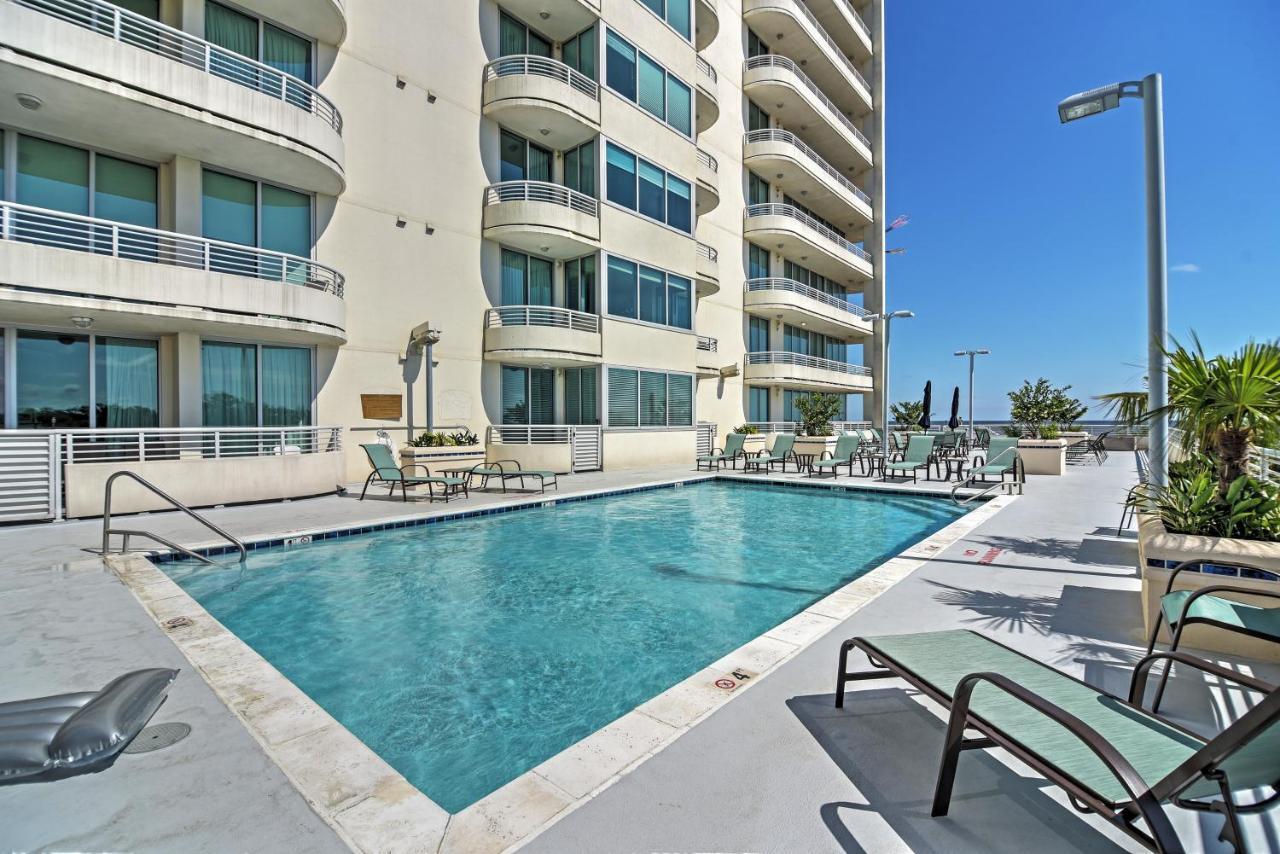 Beachside Biloxi Club Condo Balcony With Ocean View Экстерьер фото